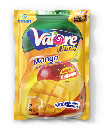Mango juice powder drink mix